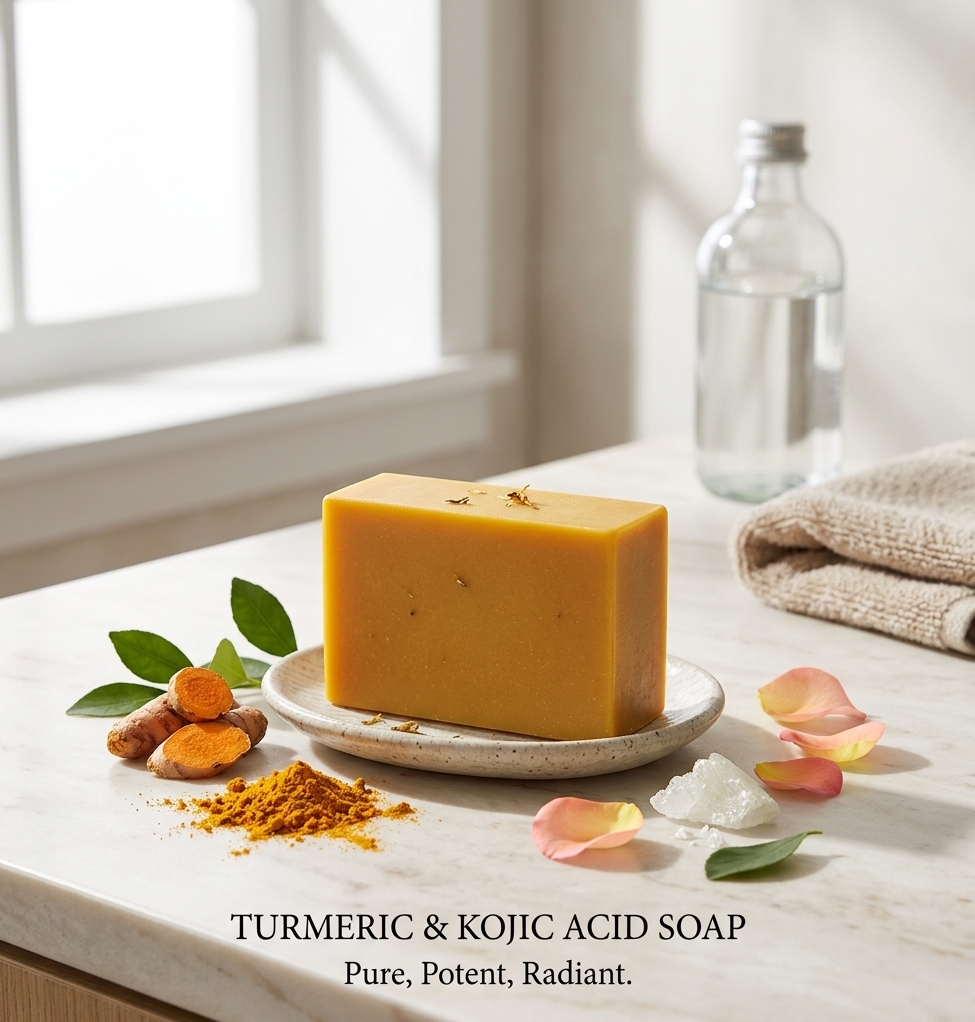 Turmeric & Kojic Acid Skin Brightening Soap
